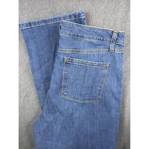 LL Bean Classic Fit Jeans Women's‎ 16 Reg Blue Denim High Waisted Straight 34x30